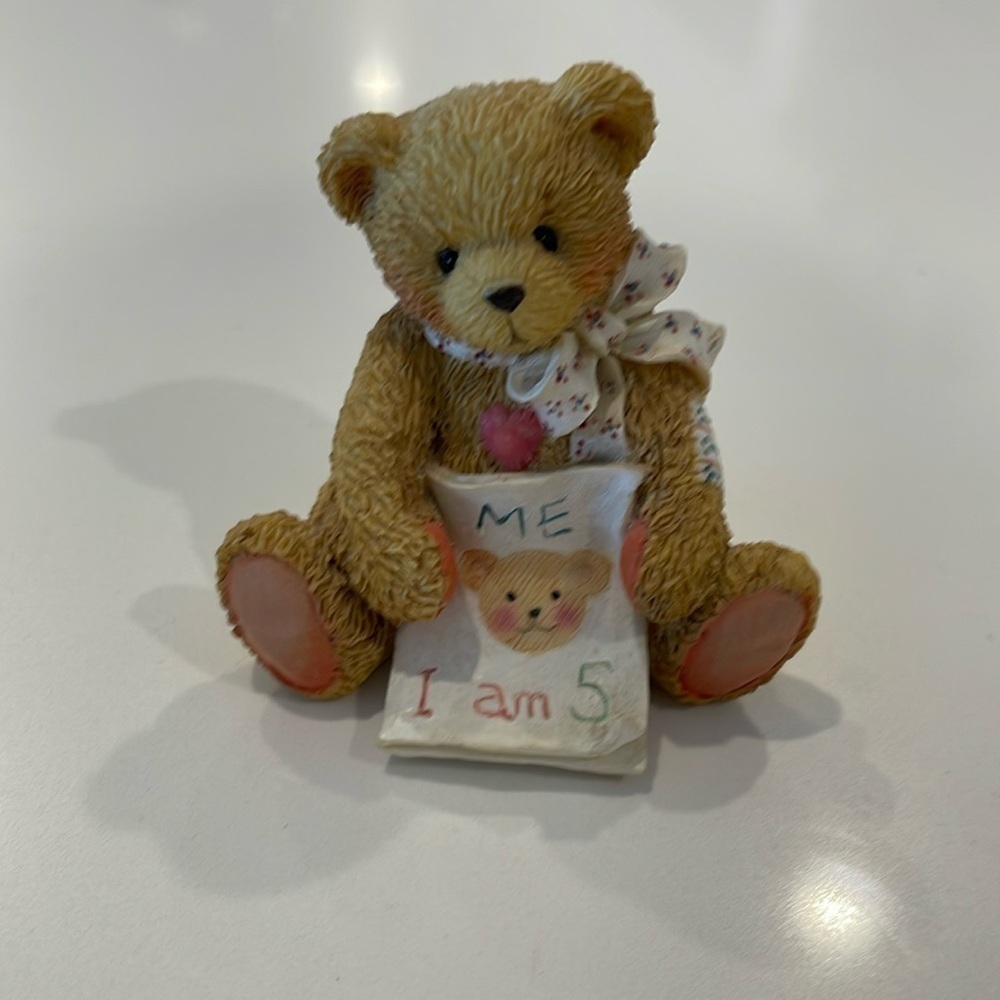 Cherished Teddies Color Me Five Figurine